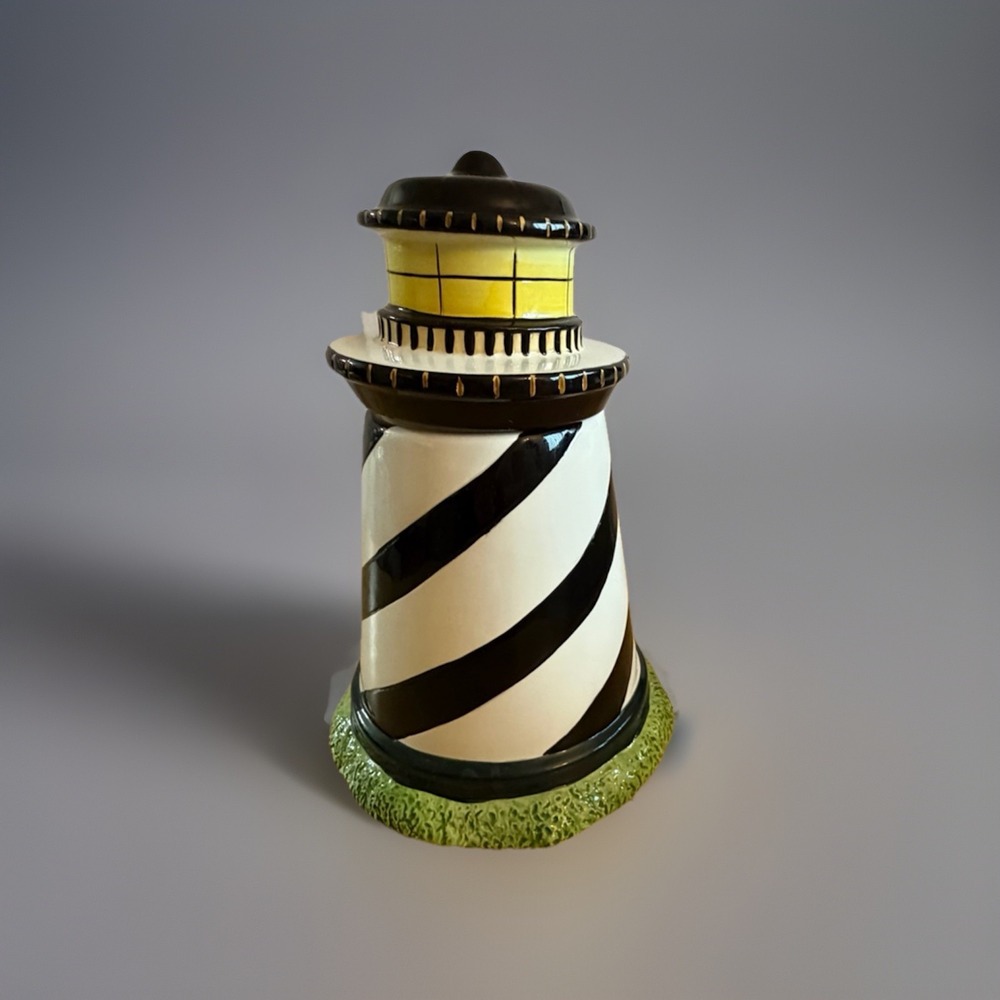 Vintage Sakura NY "Coastal Breeze" Lighthouse Cookie Jar - Warren Kimble - 1998